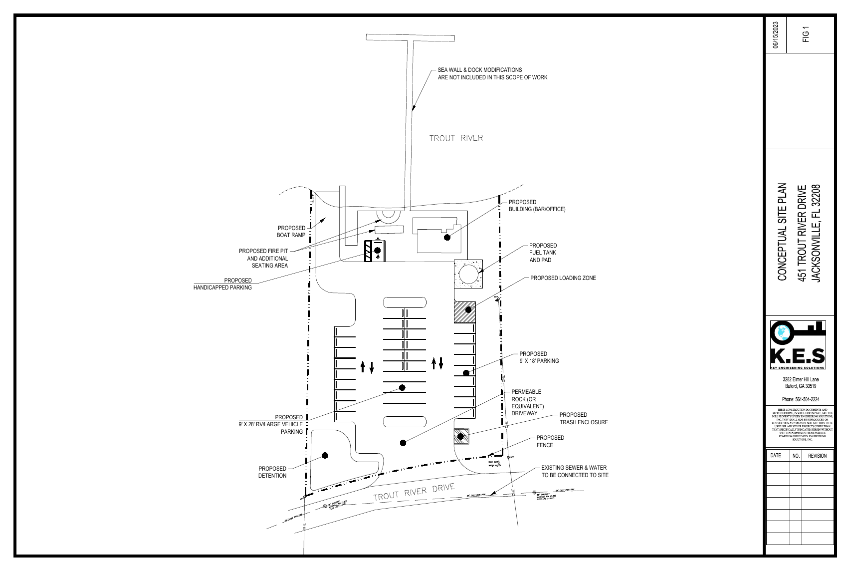 Upland conceptual site drawing